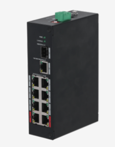 PFS3110-8ET-96 10-Port Unmanaged Hardened Switch with 8 Port PoE