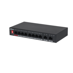 PFS3010-8ET-96 10-Port Unmanaged Desktop Switch with 8-Port PoE