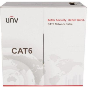 UNV UN-CAT6-W Solid-Bare Copper 1000ft (305m) UTP Category 6 Network Cable
