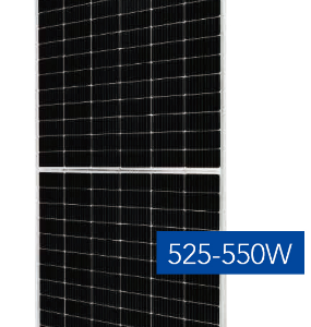 Deep blue 3.0 MBB Bifacial Mono Perc 525w 530w 535w 540w 550w Transparent Solar Panel Ja Mono Solar Module
