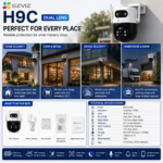 EZVIZ H9C Dual Lens 2K Outdoor Smart Wi-Fi Security Camera with 360° Coverage, Auto Tracking & Color Night Vision - Image 5
