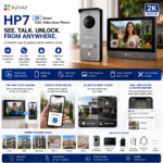 EZVIZ HP7 2K Smart Video Door Phone with Touch Monitor, Remote Access & Two-Way Video Calling - Image 3