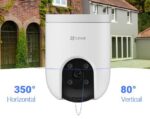 EZVIZ H8C 3MP Pan & Tilt Wi-Fi Outdoor Security Camera - Image 2