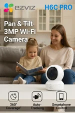 EZVIZ H6C Pro 3MP Smart Wi-Fi Indoor Security Camera with Color Night Vision & Auto Tracking - Image 10