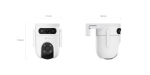 EZVIZ H9c Dual-Lens 8MP Pan & Tilt Wi-Fi Camera