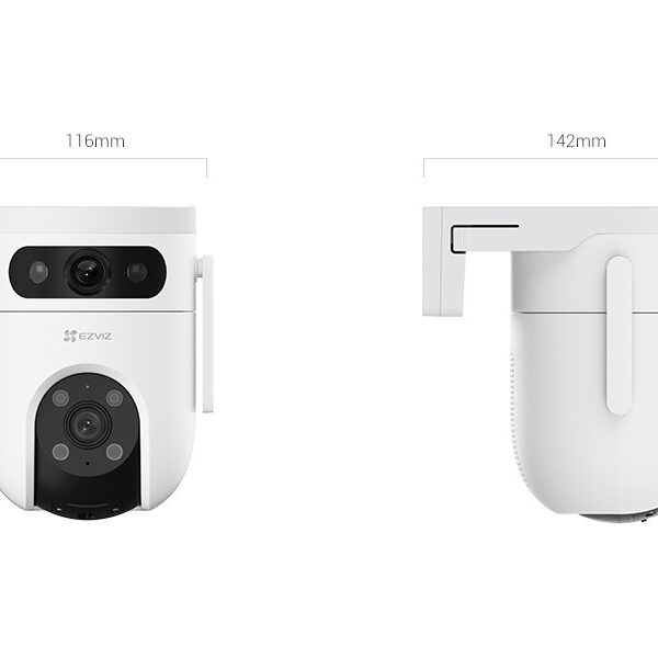 EZVIZ H9c Dual-Lens 8MP Pan & Tilt Wi-Fi Camera