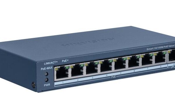 Hikvision 8-Port Smart Managed PoE Ethernet Switch (DS-3E1309P-EI/M)