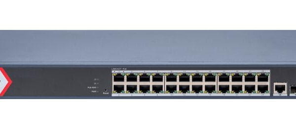 Hikvision 24-Port Smart Managed Gigabit PoE Ethernet Switch (DS-3E1526P-EI/M)