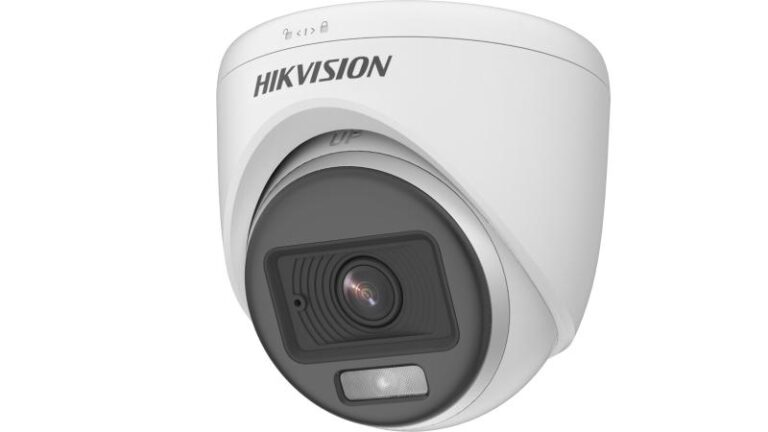 Hikvision 3K ColorVu Audio Fixed Turret Camera (DS-2CE70KF0T-PFS)