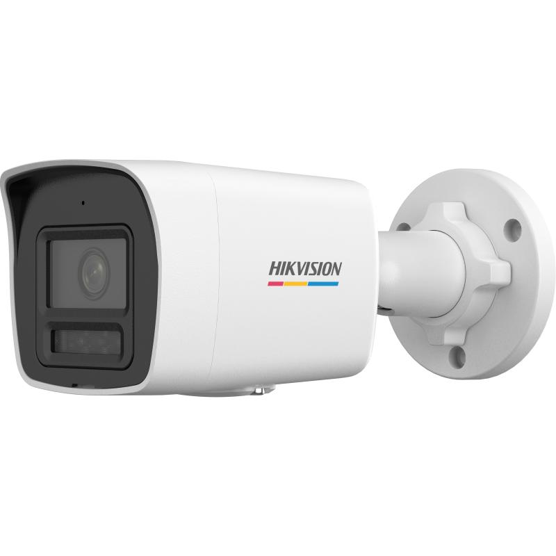 DS-2CD10x7G2H-LIU(F)-筒机39-全彩双光-海康白-基线-左侧 (1) Hikvision 2MP ColorVu Smart Hybrid Light Fixed Bullet Network Camera (DS-2CD1027G2H-LIU)