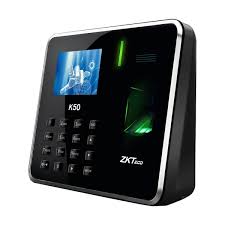 ZKTeco K50 Biometric Fingerprint Time Attendance Terminal