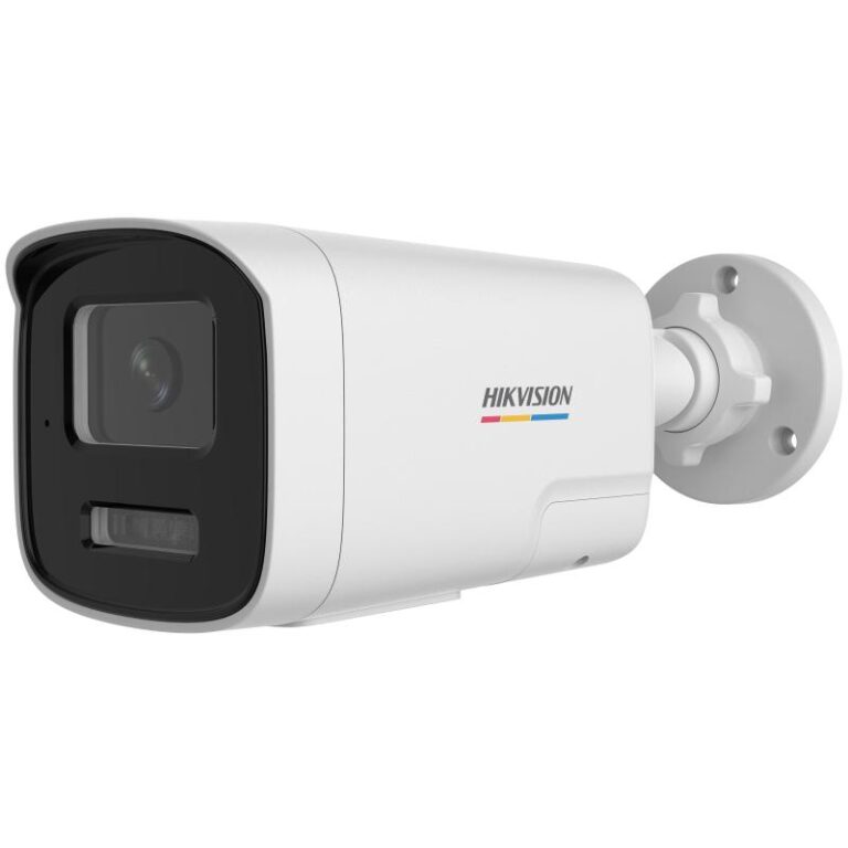 Hikvision 4MP ColorVu Smart Hybrid Light Fixed Bullet Network Camera (DS-2CD1T47G3H-LIU)